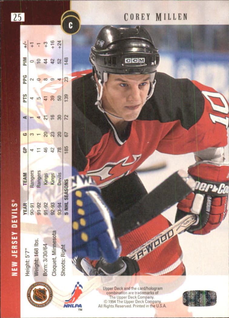 Sports Card Back