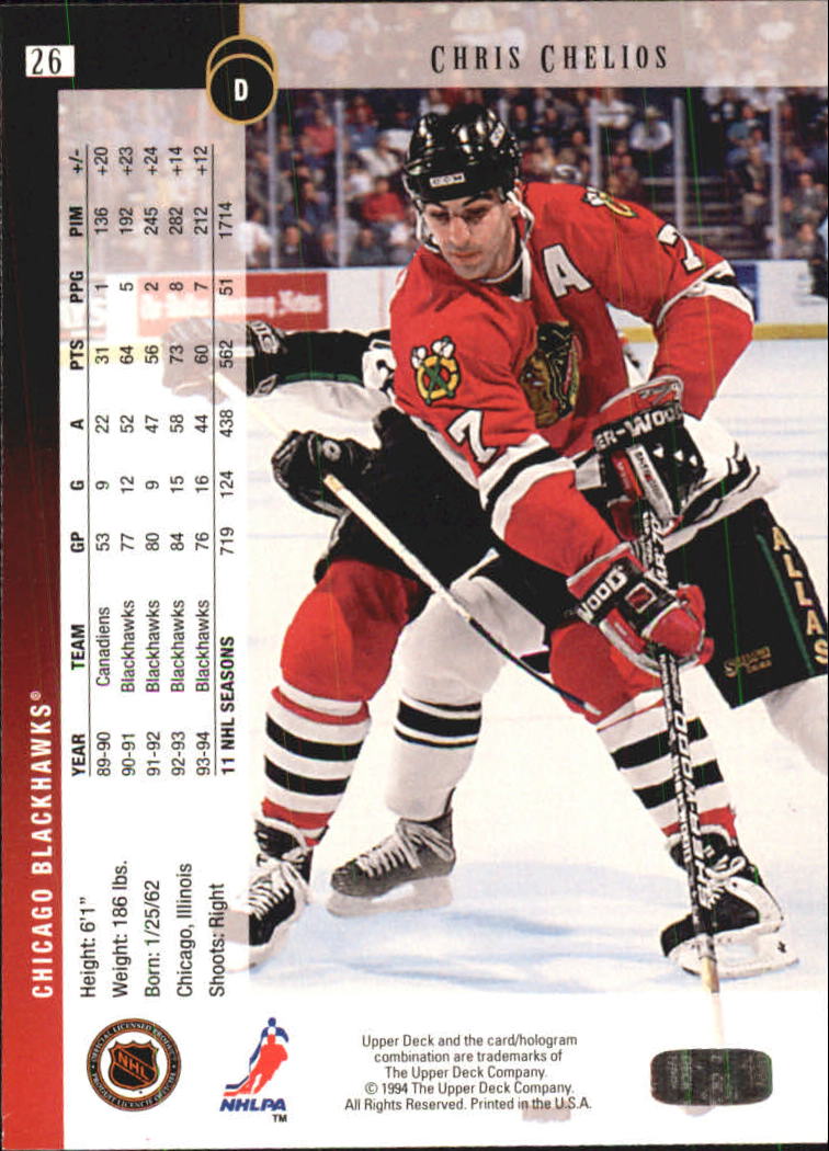 Sports Card Back