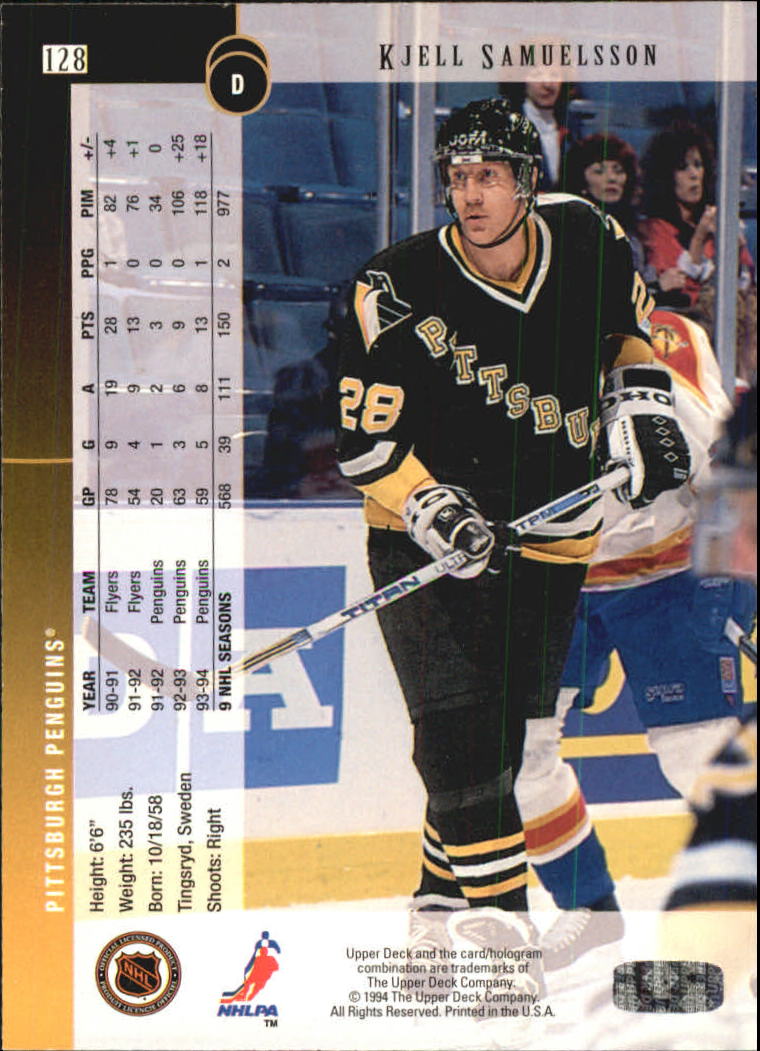 Sports Card Back