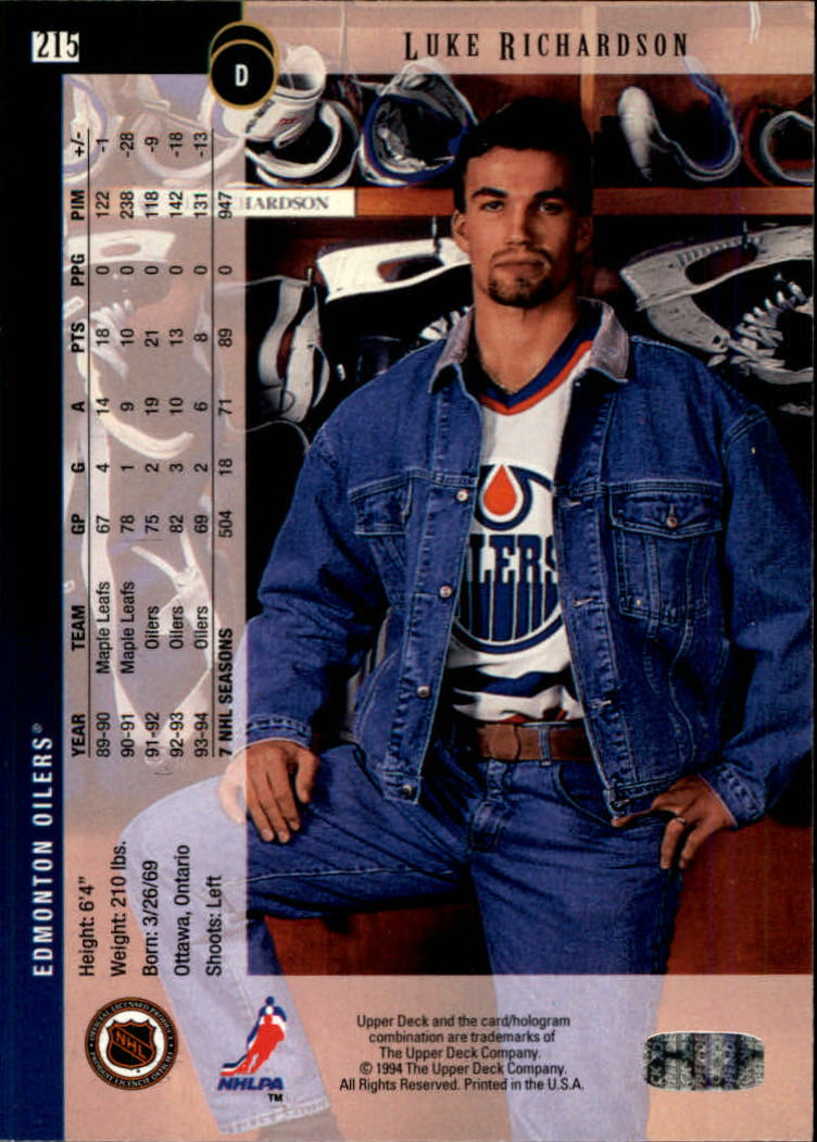 Sports Card Back