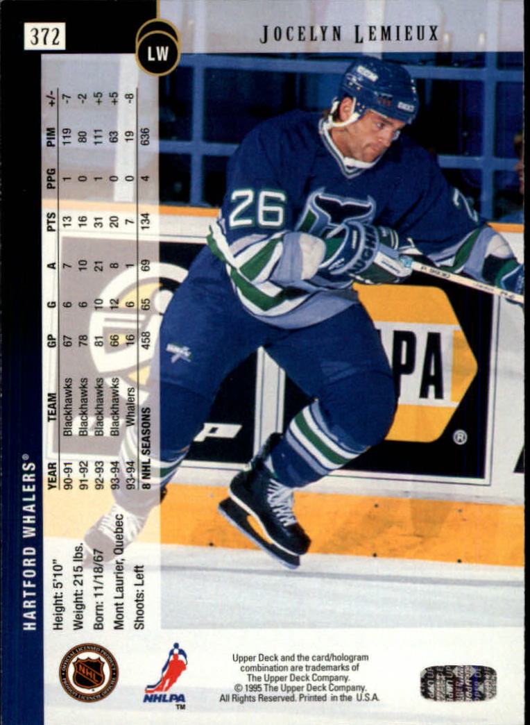 Sports Card Back