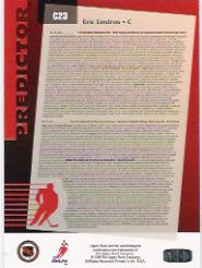 Sports Card Back