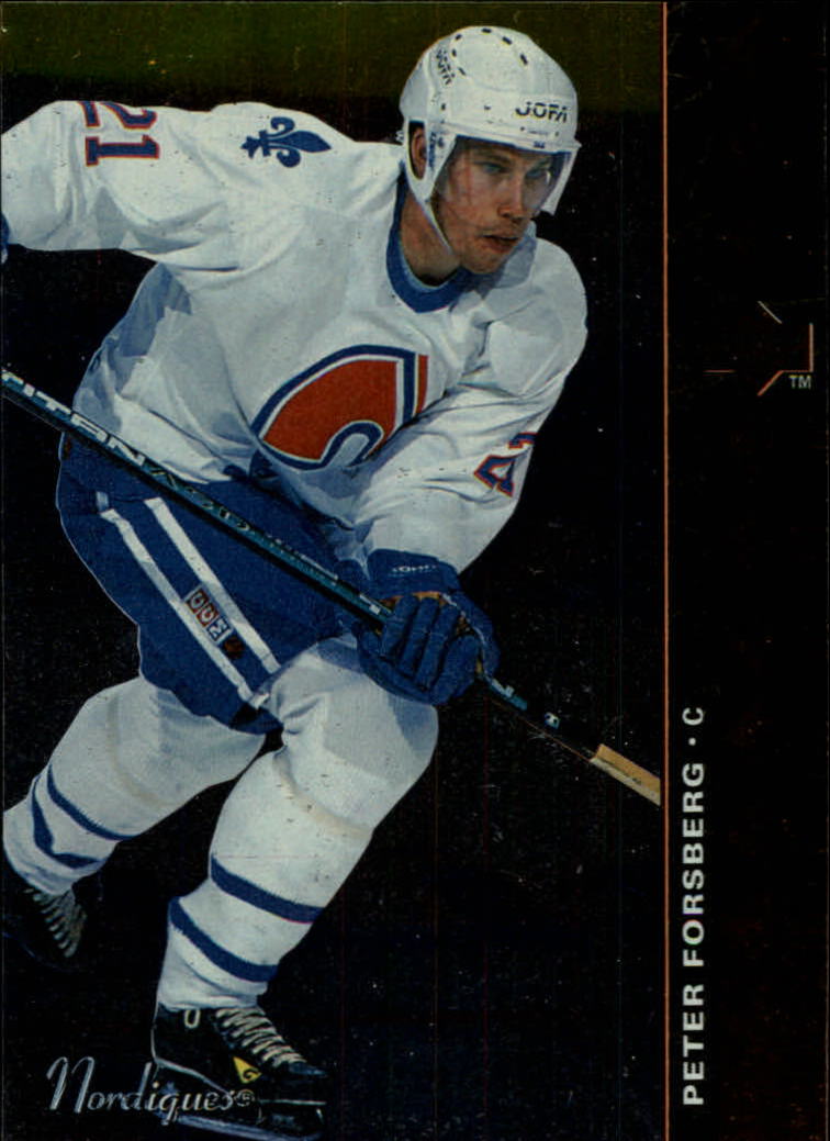 Peter Forsberg 1994-95 SP Premier Insert Card NHL Hockey Quebec