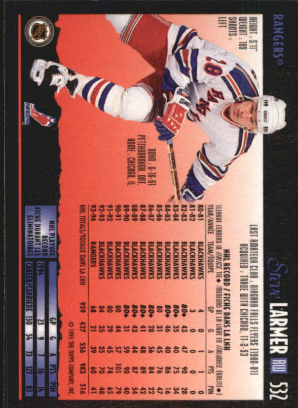 Sports Card Back