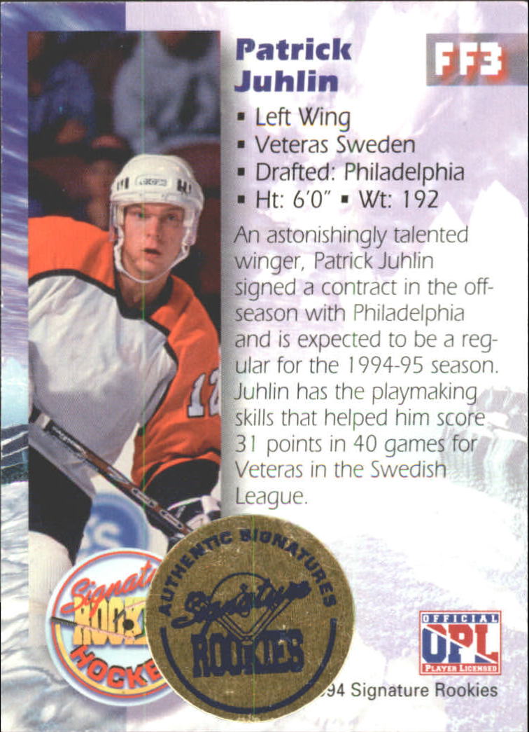 Sports Card Back