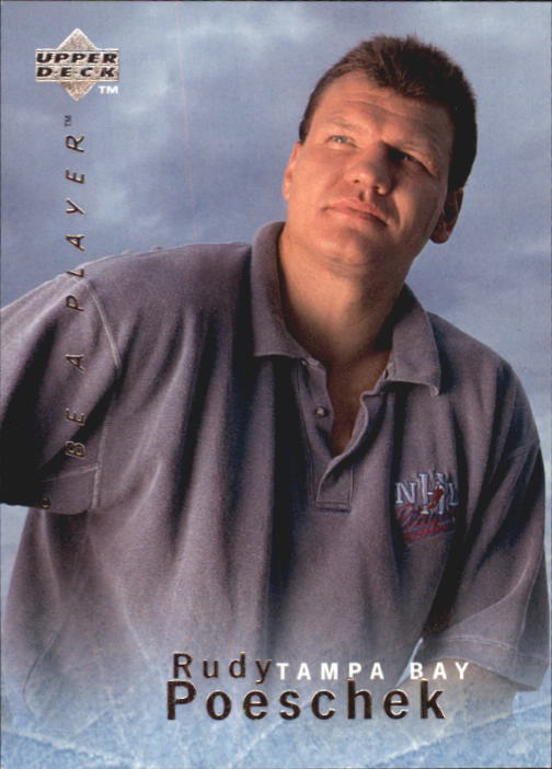1995-96 Be A Player #53 Rudy Poeschek