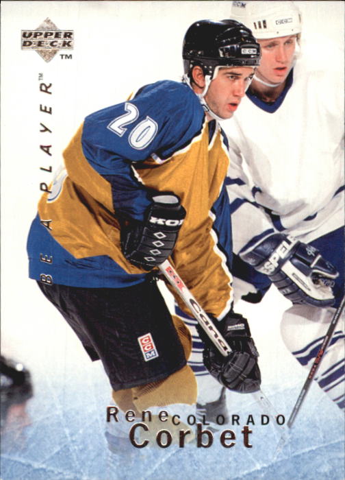1995-96 Be A Player #78 Rene Corbet