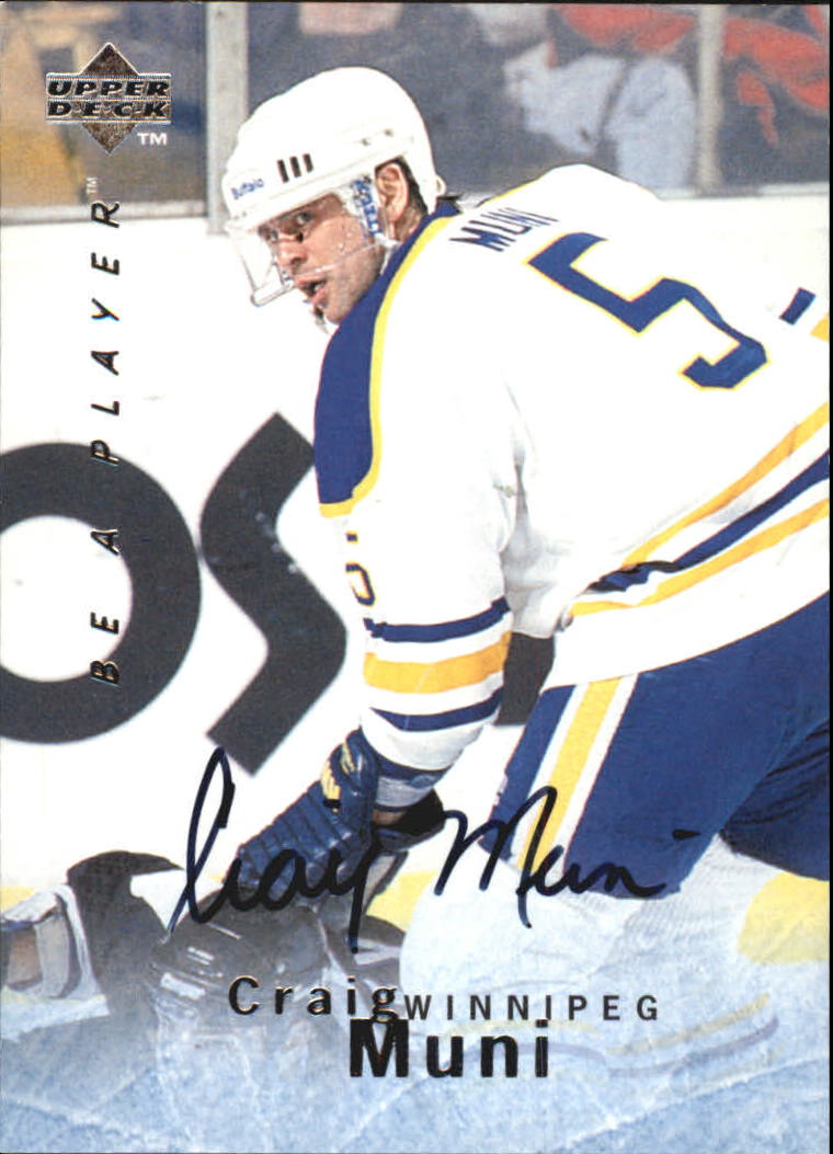1995-96 Be A Player Autographs #S14 Craig Muni
