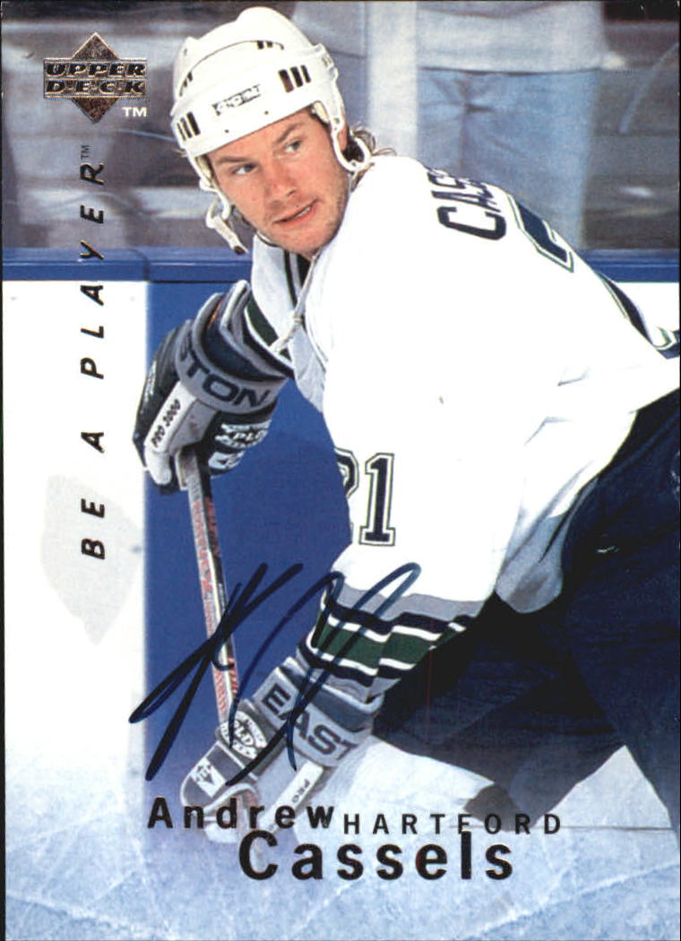 1995-96 Be A Player Autographs #S30 Andrew Cassels