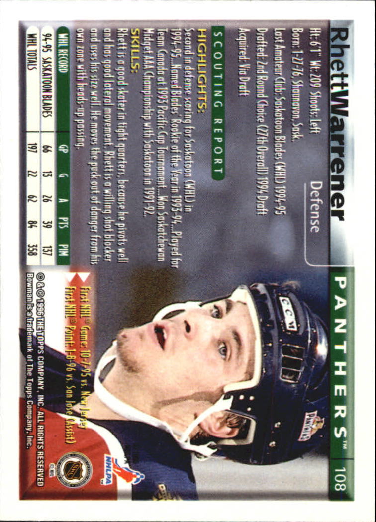Sports Card Back