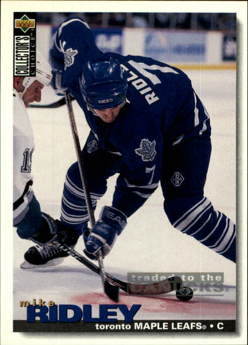 1995-96 Collector's Choice #48 Mike Ridley