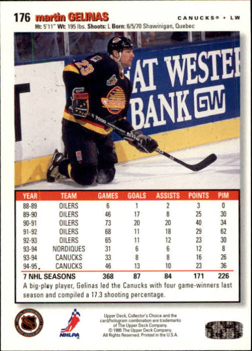 Sports Card Back