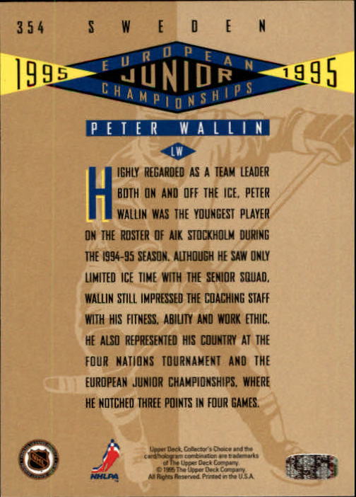 Sports Card Back