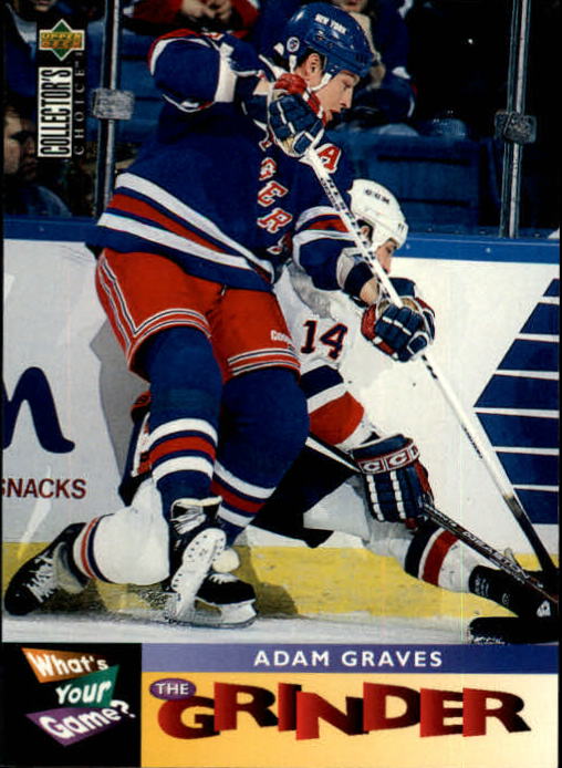 1995-96 Collector's Choice #358 Adam Graves WYG