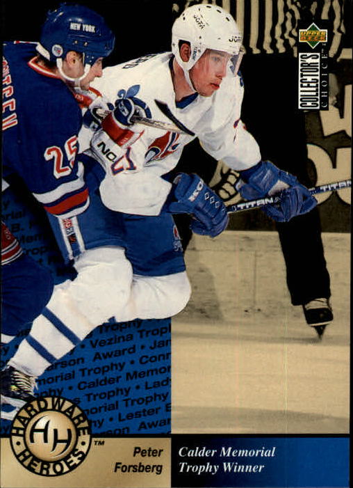 1995-96 Collector's Choice #391 Peter Forsberg HH