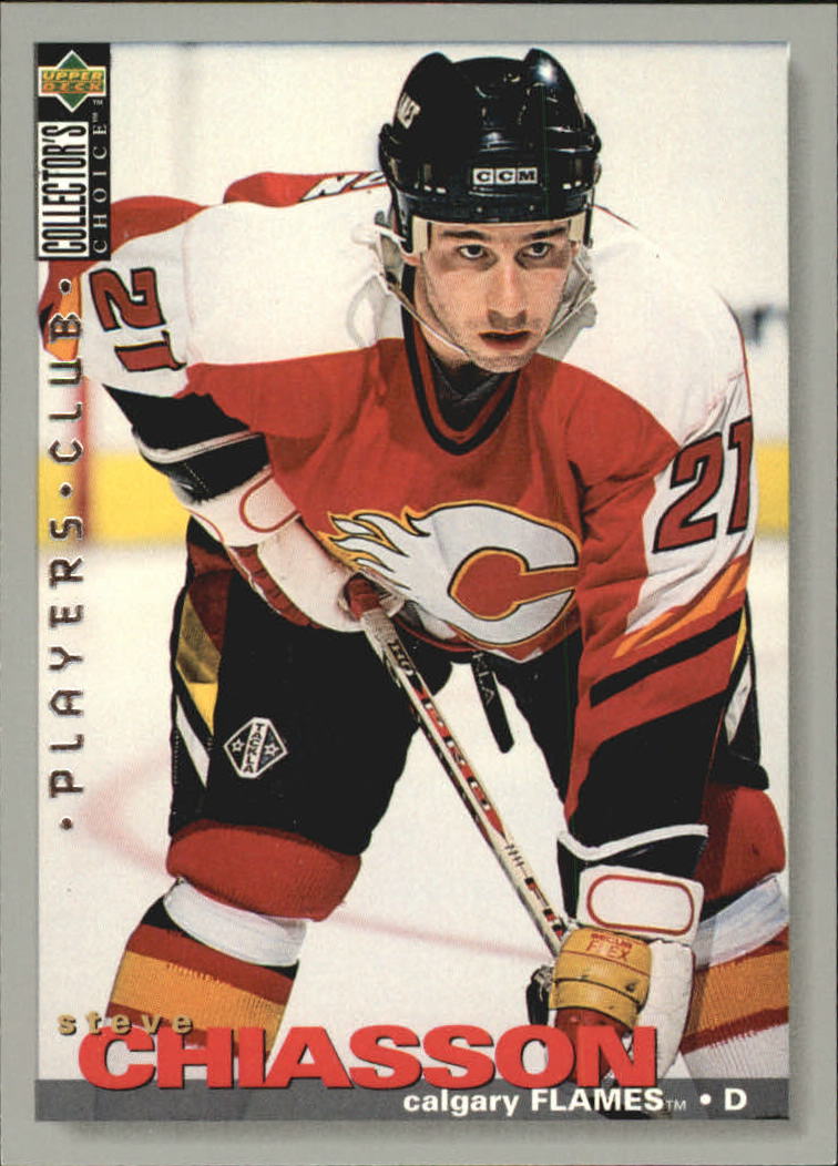 1995-96 Collector's Choice Player's Club #43 Steve Chiasson