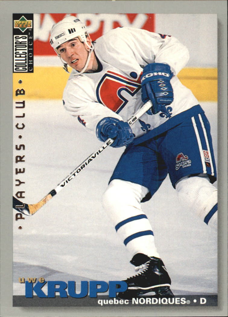 1995-96 Collector's Choice Player's Club #80 Uwe Krupp