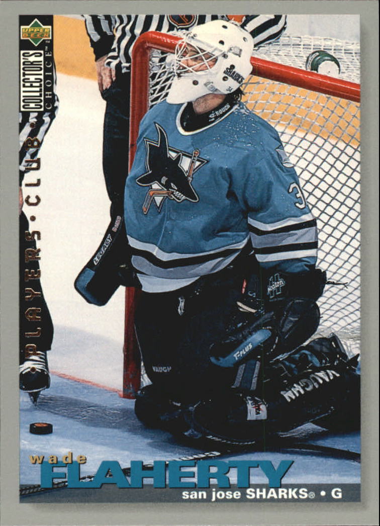 1995-96 Collector's Choice Player's Club #97 Wade Flaherty