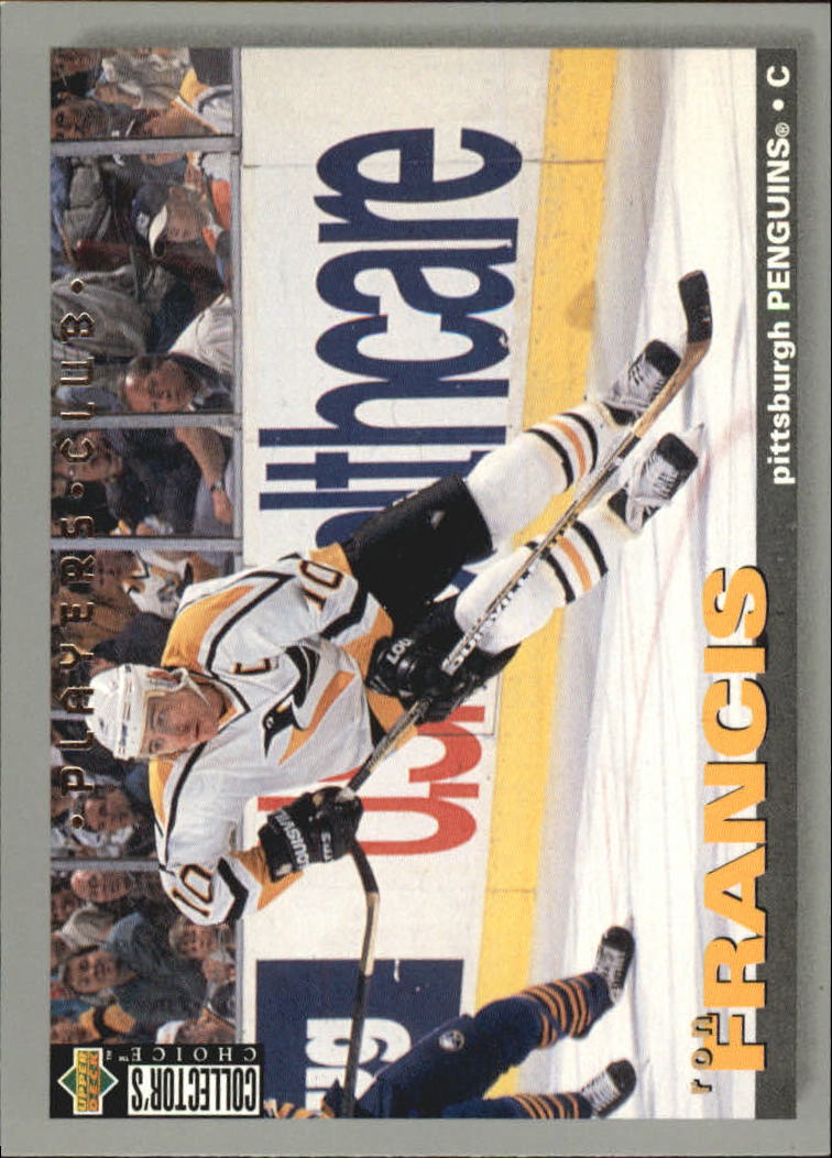 1995-96 Collector's Choice Player's Club #200 Ron Francis