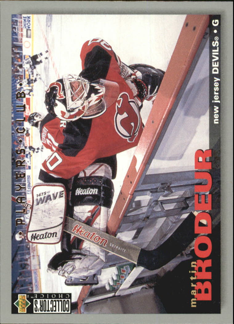 1995-96 Collector's Choice Player's Club #204 Martin Brodeur