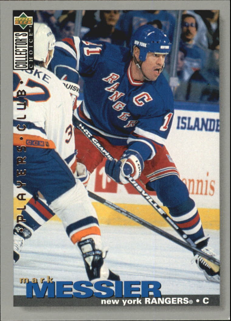 1995-96 Collector's Choice Player's Club #220 Mark Messier