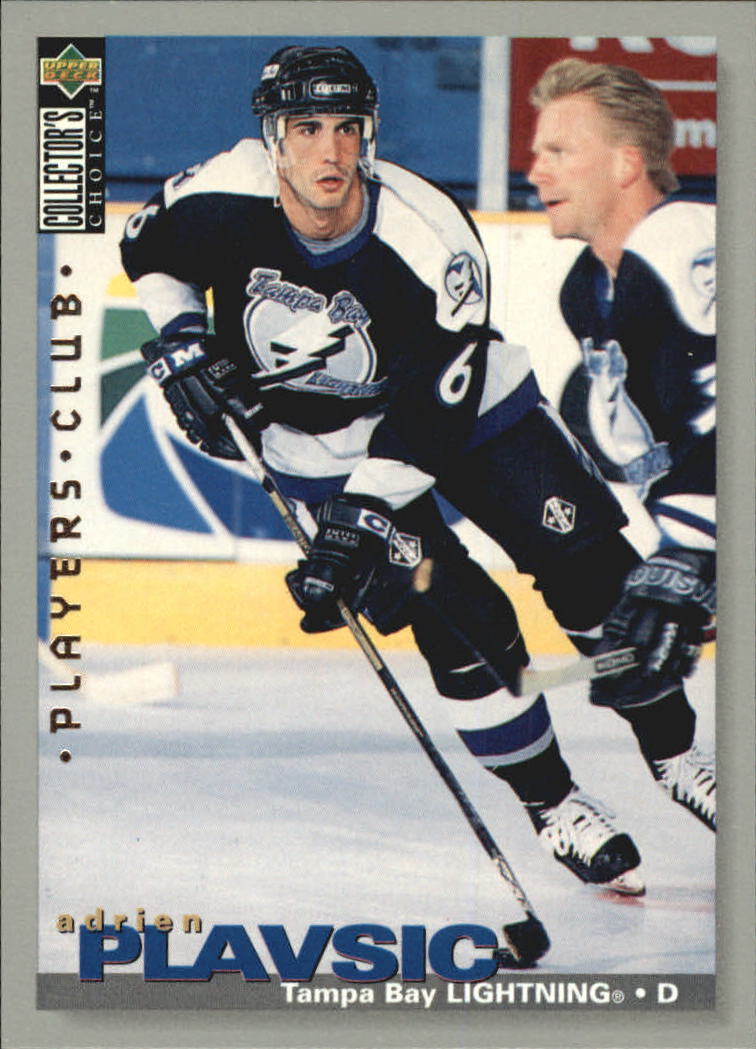1995-96 Collector's Choice Player's Club #233 Adrien Plavsic