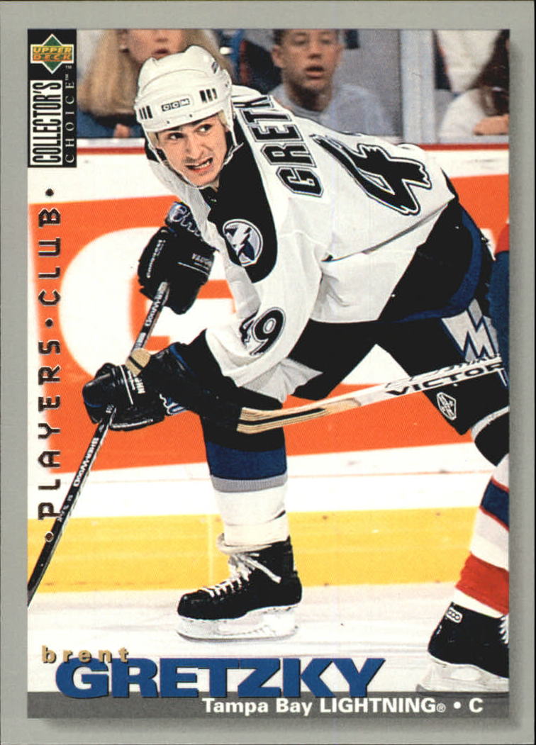 1995-96 Collector's Choice Player's Club #281 Brent Gretzky
