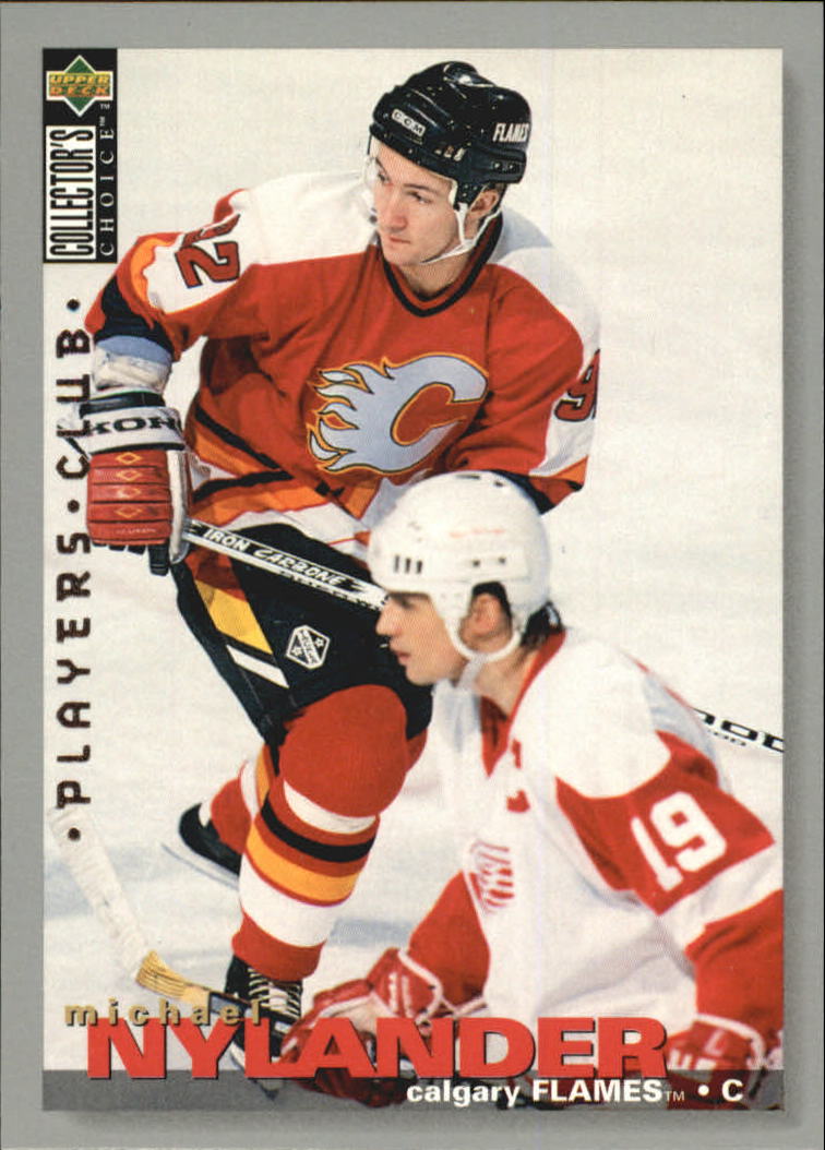 1995-96 Collector's Choice Player's Club #311 Michael Nylander