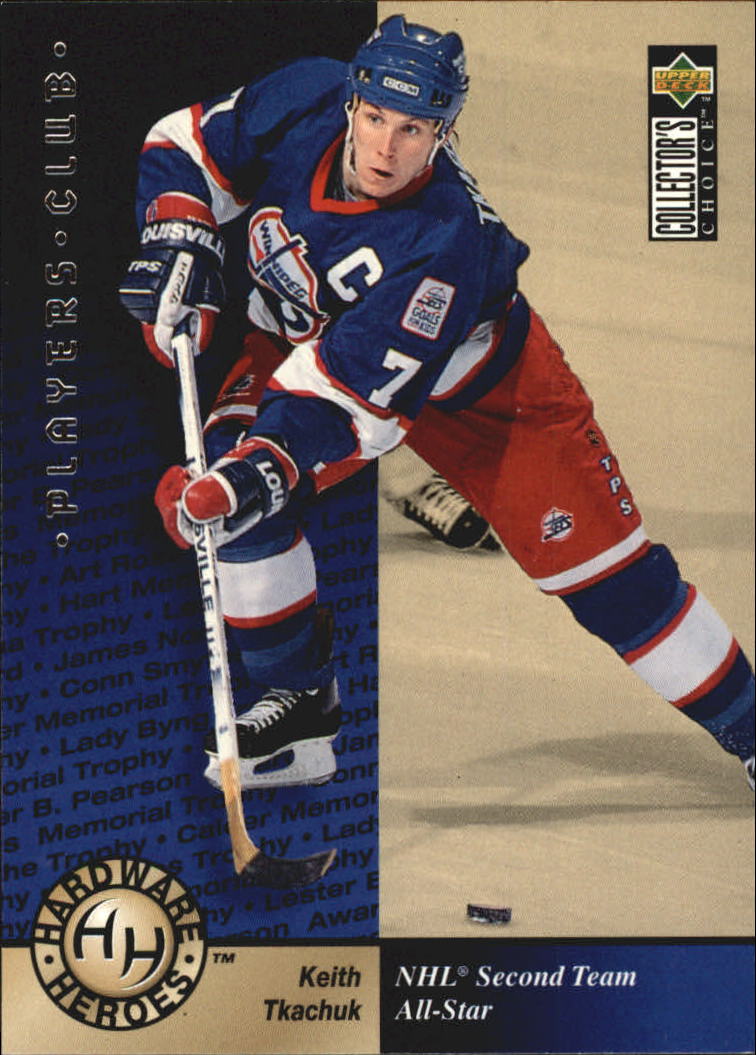 1995-96 Collector's Choice Player's Club #382 Keith Tkachuk HH