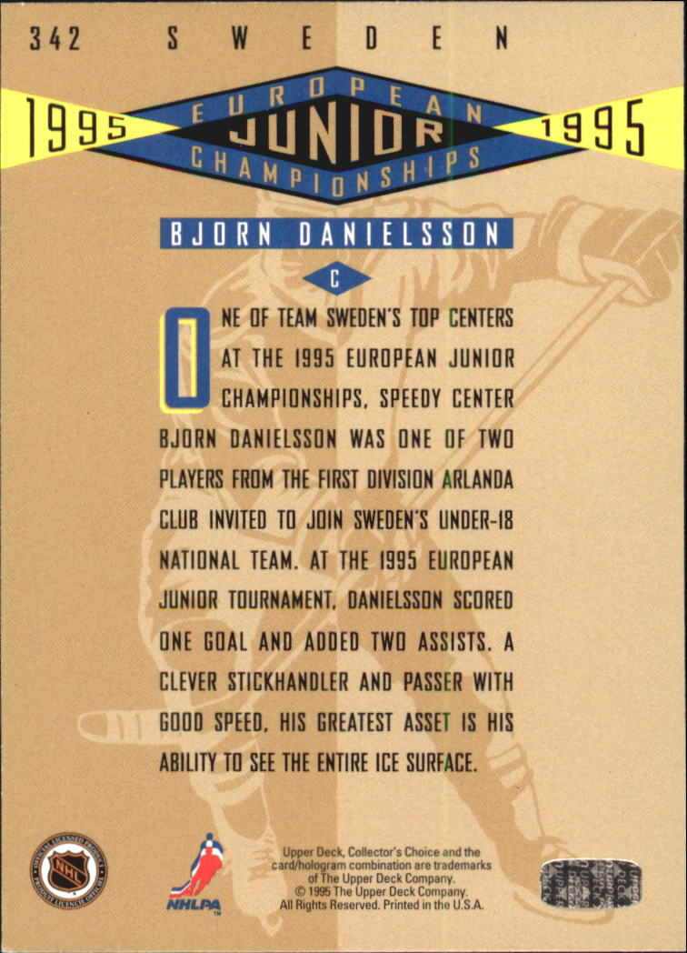 Sports Card Back