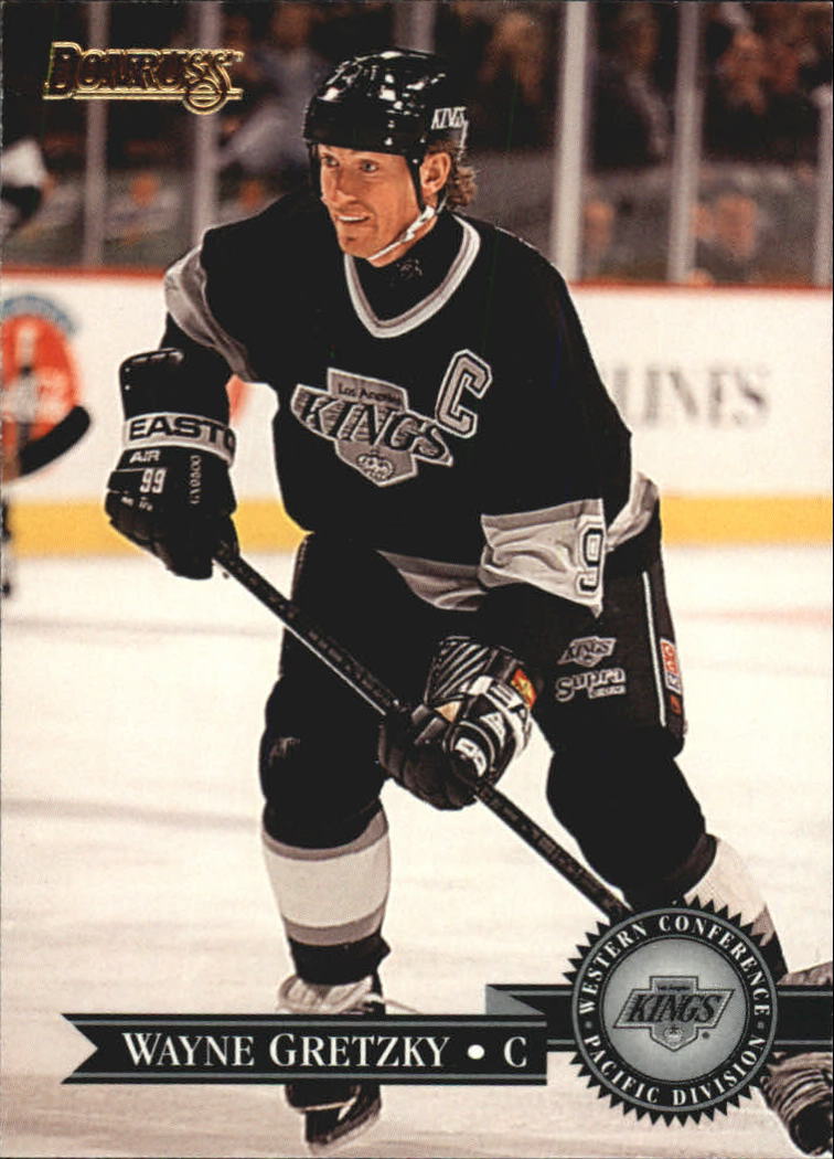 Wayne Gretzky of the Los Angeles Kings in action during the 1995 