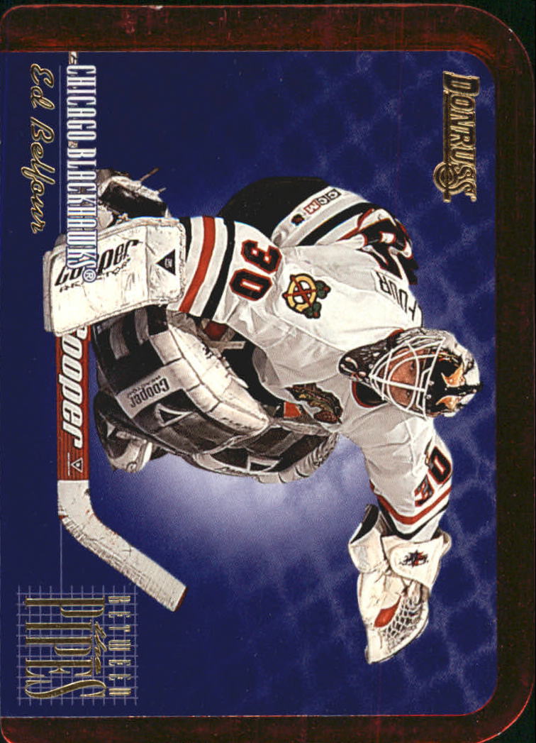 1995-96 Donruss Between the Pipes #10 Ed Belfour