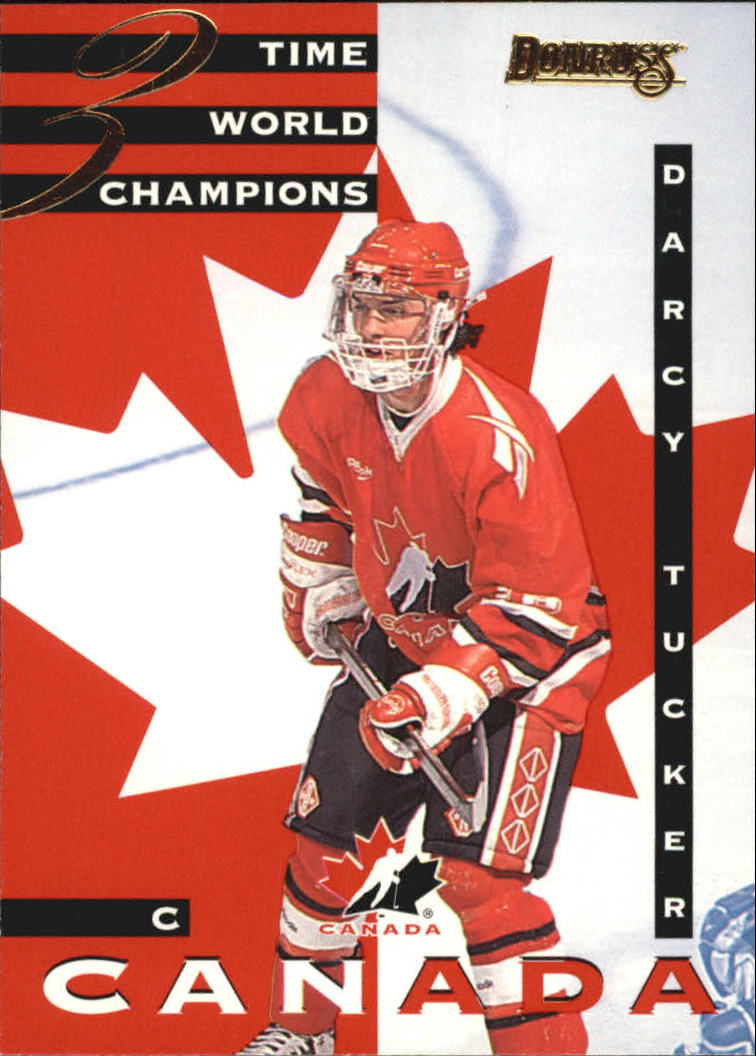 1995-96 Donruss Canadian World Junior Team #13 Darcy Tucker