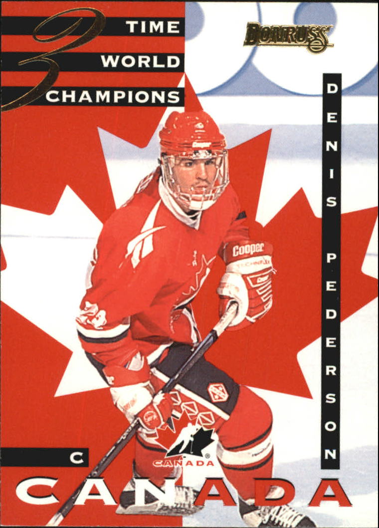 1995-96 Donruss Canadian World Junior Team #20 Denis Pederson