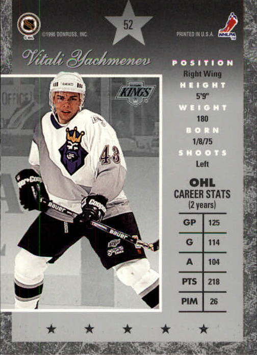 B1536- 1995-96 Donruss Elite Hockey 1-110 + Rookies -du Pick- 15 + Gratis US - Bild 73 von 147