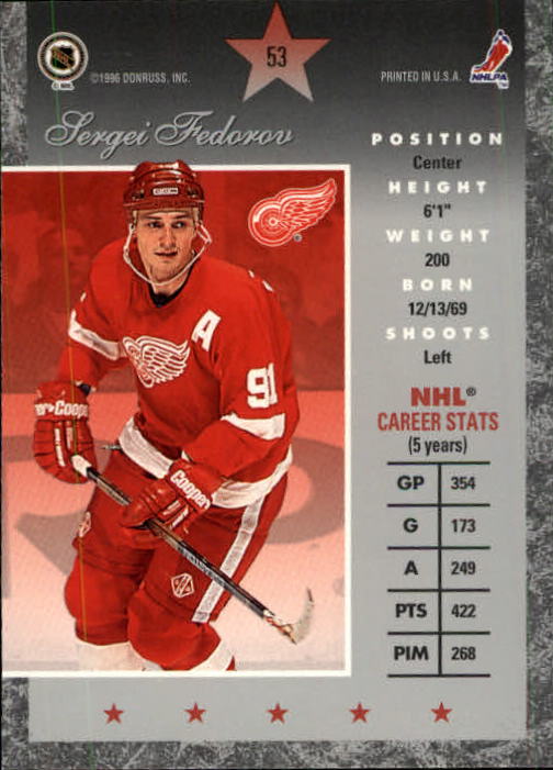 B1536- 1995-96 Donruss Elite Hockey 1-110 + Rookies -du Pick- 15 + Gratis US - Bild 75 von 147