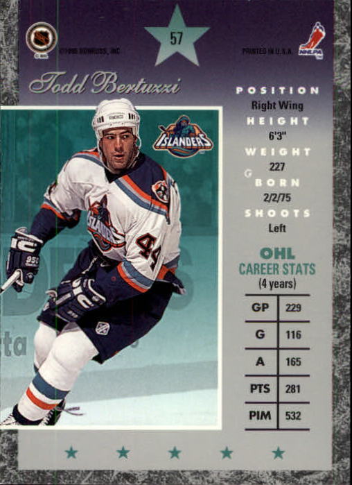 B1536- 1995-96 Donruss Elite Hockey 1-110 + Rookies -du Pick- 15 + Gratis US - Bild 83 von 147