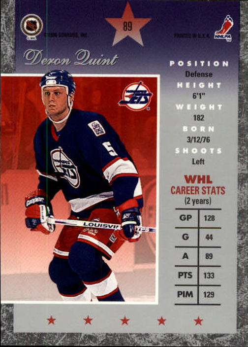 B1536- 1995-96 Donruss Elite Hockey 1-110 + Rookies -du Pick- 15 + Gratis US - Bild 123 von 147