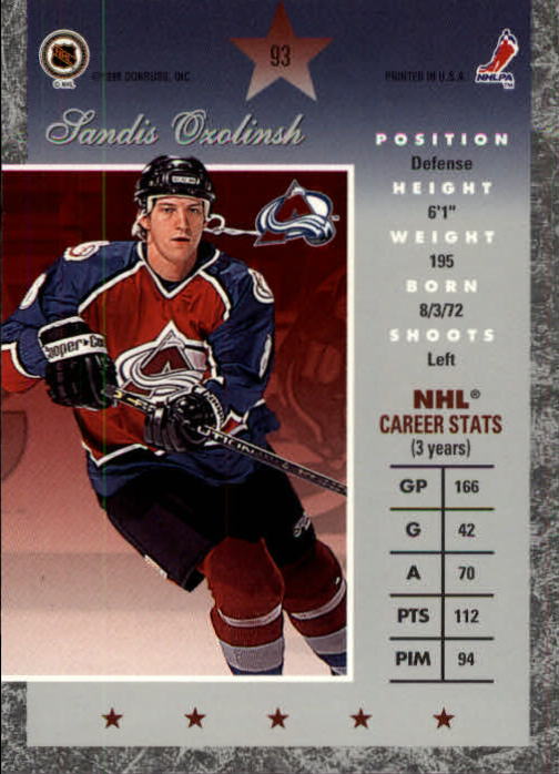 B1536- 1995-96 Donruss Elite Hockey 1-110 + Rookies -du Pick- 15 + Gratis US - Bild 131 von 147