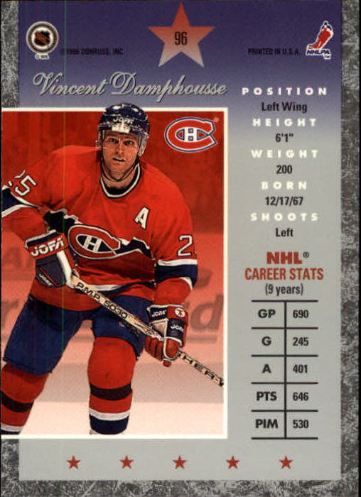 B1536- 1995-96 Donruss Elite Hockey 1-110 + Rookies -du Pick- 15 + Gratis US - Bild 137 von 147