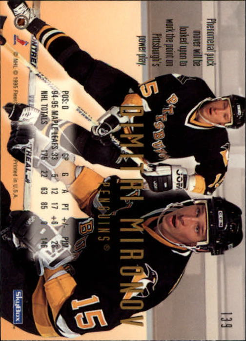 Sports Card Back