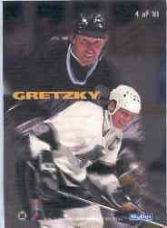 1995-96 Emotion Xcel #4 Wayne Gretzky back image