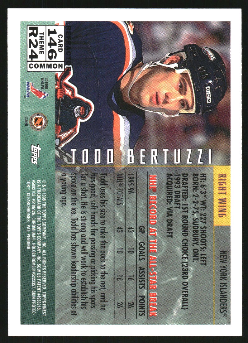 Sports Card Back