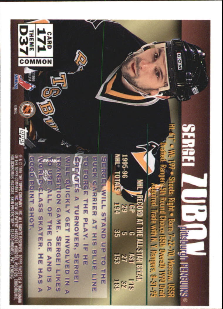 Sports Card Back