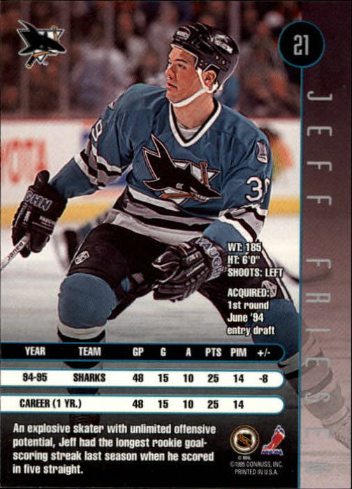 A6447- 1995-96 Leaf Hockey Card #s 1-200 +Rookies -You Pick- 15+ FREE US SHIP - Picture 41 of 353