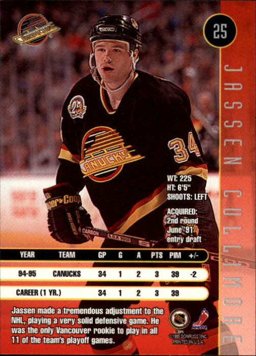 A6447- 1995-96 Leaf Hockey Card #s 1-200 +Rookies -You Pick- 15+ FREE US SHIP - Picture 49 of 353