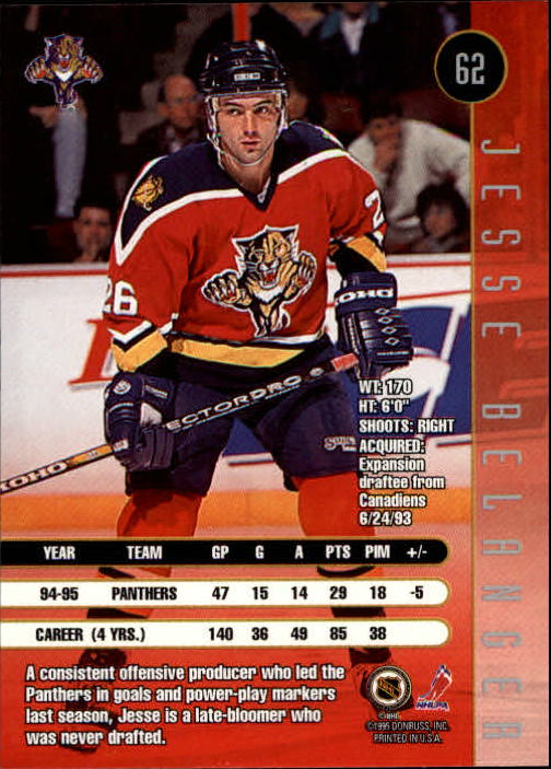 A6447- 1995-96 Leaf Hockey Card #s 1-200 +Rookies -You Pick- 15+ FREE US SHIP - Picture 111 of 353