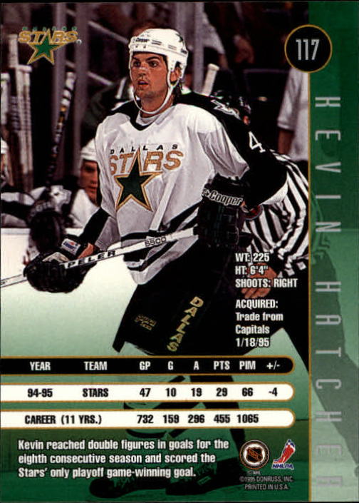 A6447- 1995-96 Leaf Hockey Card #s 1-200 +Rookies -You Pick- 15+ FREE US SHIP - Picture 207 of 353