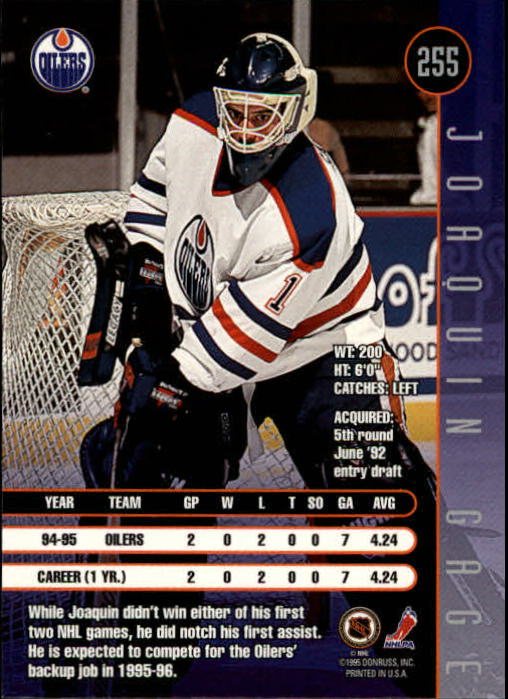 Sports Card Back