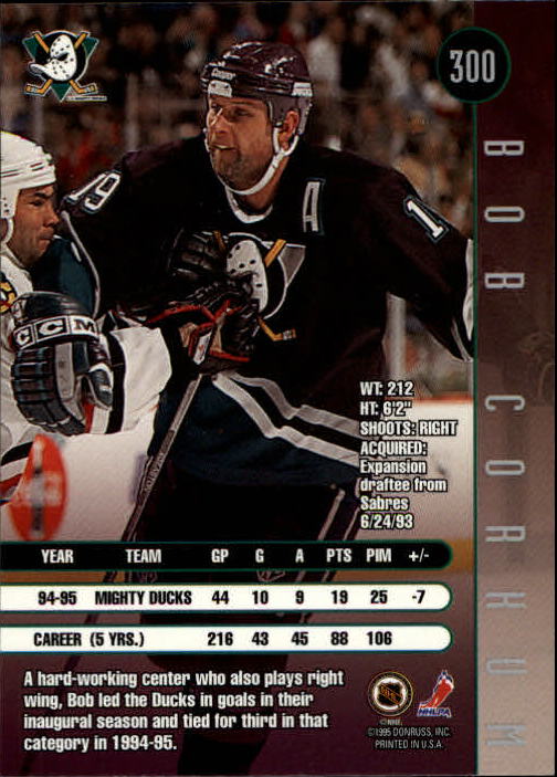 Sports Card Back